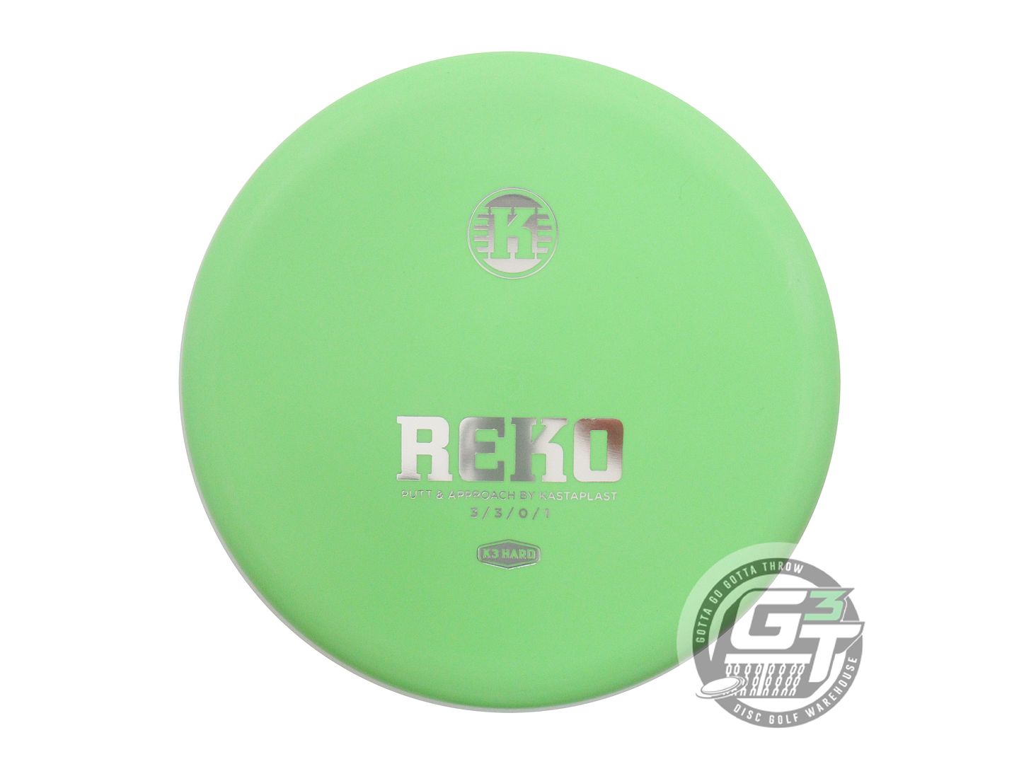 Kastaplast K3 Hard Reko Putter Golf Disc (Individually Listed)