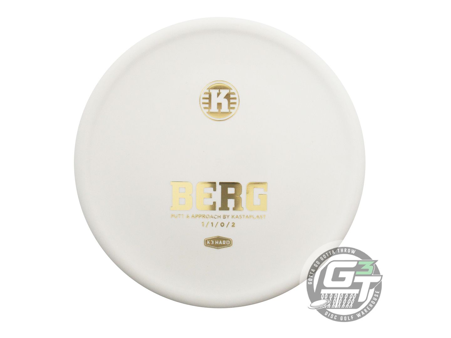 Kastaplast K3 Hard Berg Putter Golf Disc (Individually Listed)