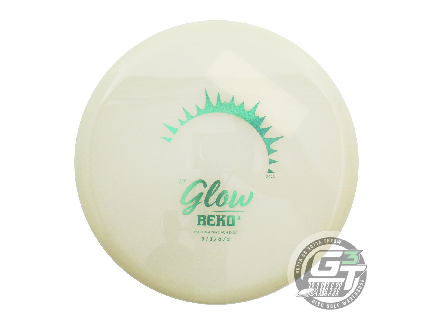 Kastaplast Glow K1 Reko X Putter Golf Disc (Individually Listed)