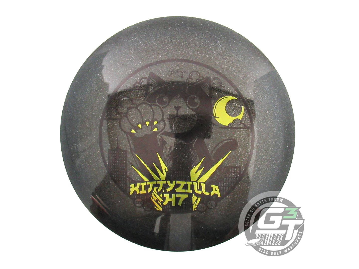 Prodigy Limited Edition Kittyzilla Returns Stamp Glimmer 750 Series H7 Hybrid Fairway Driver Golf Disc (Individually Listed)