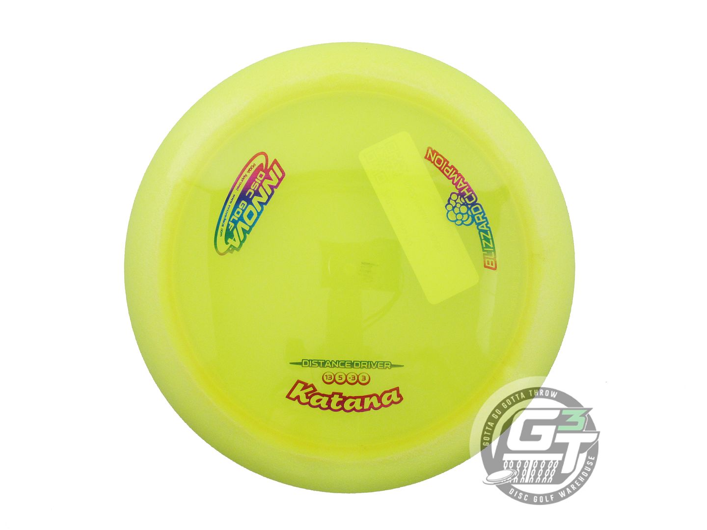 Innova Blizzard Champion Katana Distance Driver Golf Disc (Individually Listed)