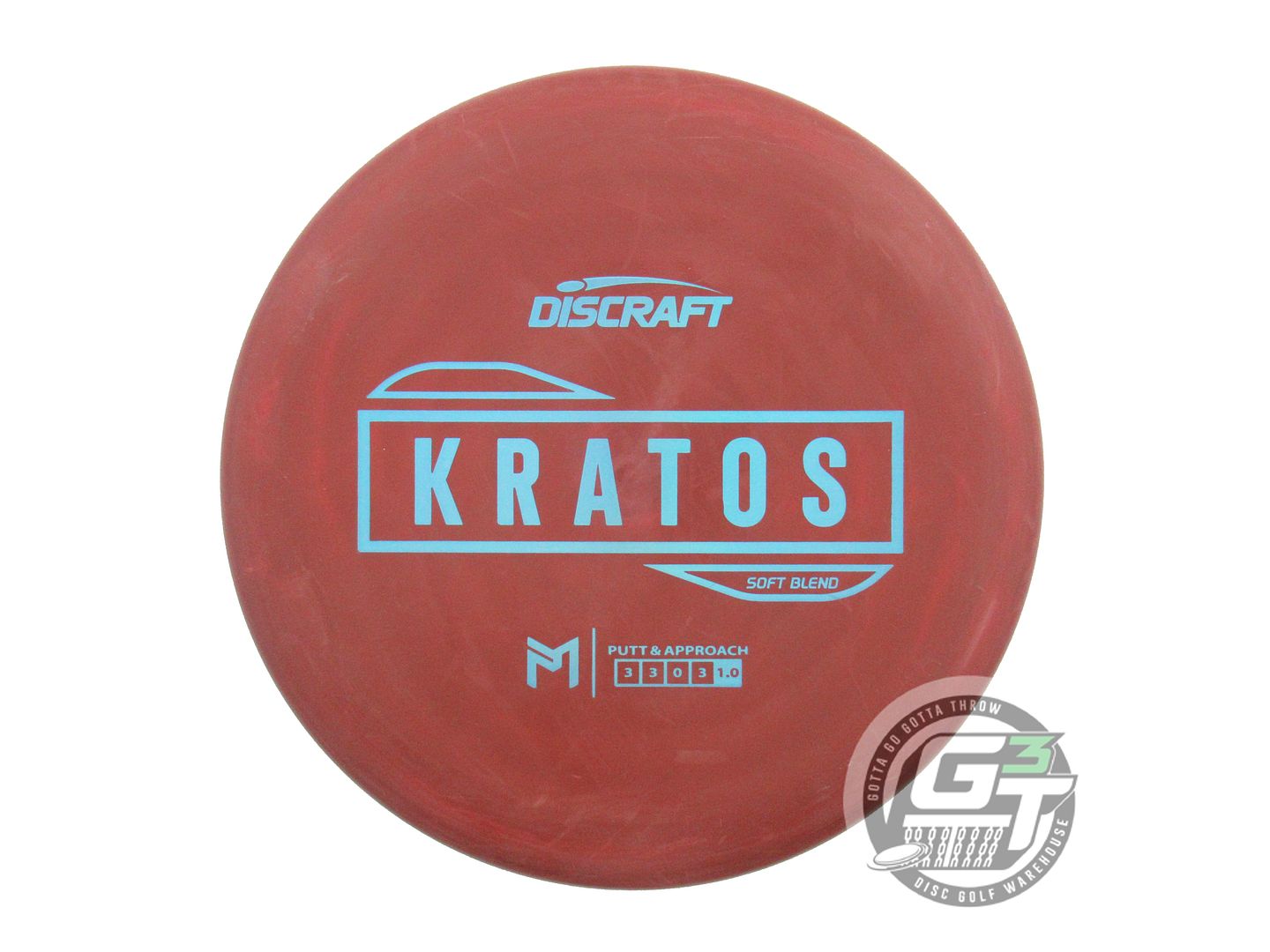 Discraft Paul McBeth Signature Putter Line Soft Kratos Putter Golf Disc (Individually Listed)