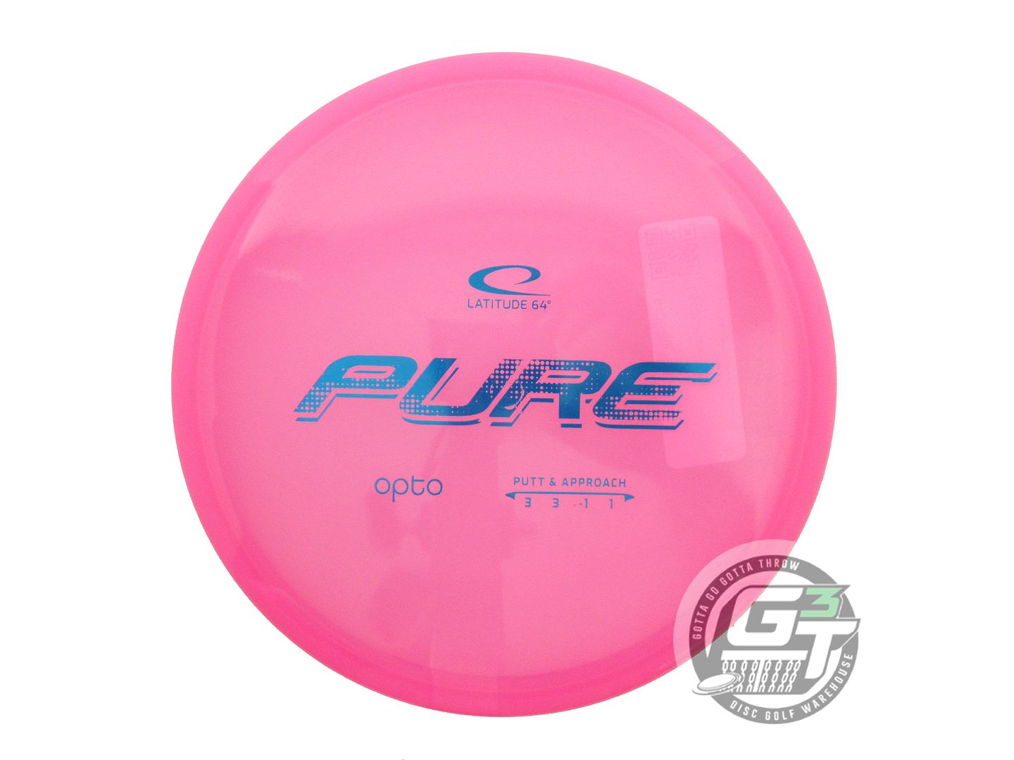 Latitude 64 Opto Line Pure Putter Golf Disc (Individually Listed)