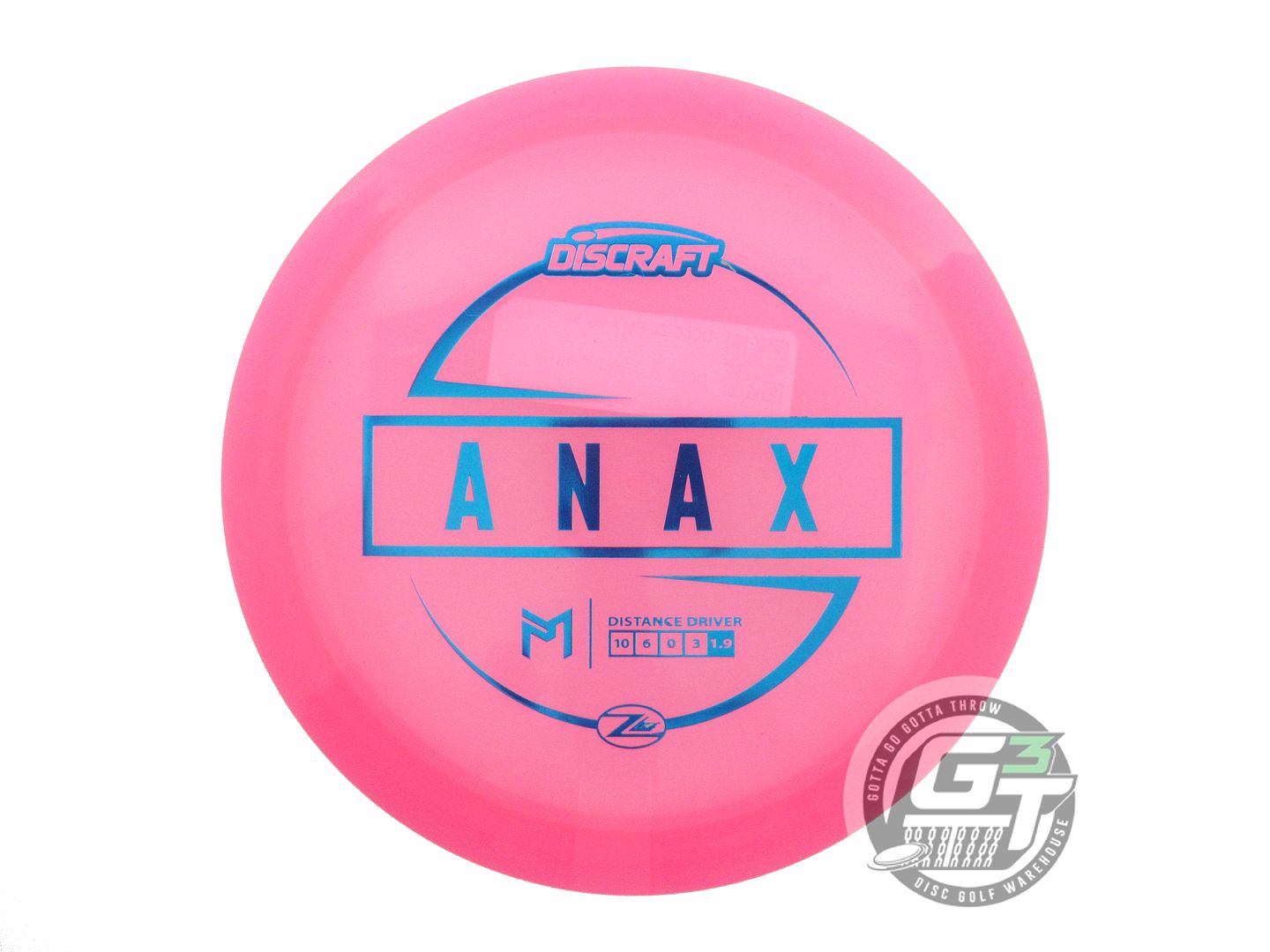 Discraft Paul McBeth Signature Z Lite Anax Distance Driver Golf Disc (Individually Listed)