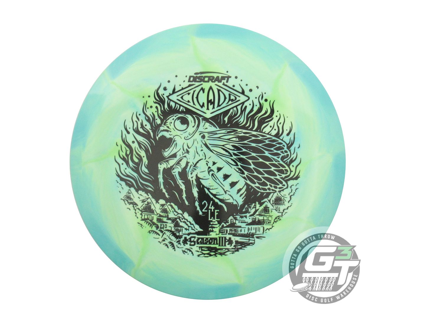 Discraft Limited Edition 2024 Ledgestone Open Swirl ESP Cicada Fairway Driver Golf Disc (Individually Listed)