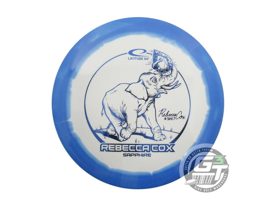 Latitude 64 Limited Edition 2024 Team Series Rebecca Cox Gold Orbit Sapphire Distance Driver Golf Disc (Individually Listed)