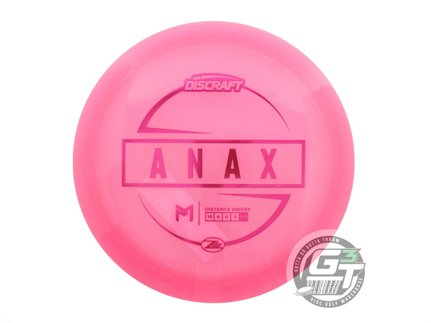 Discraft Paul McBeth Signature Z Lite Anax Distance Driver Golf Disc (Individually Listed)