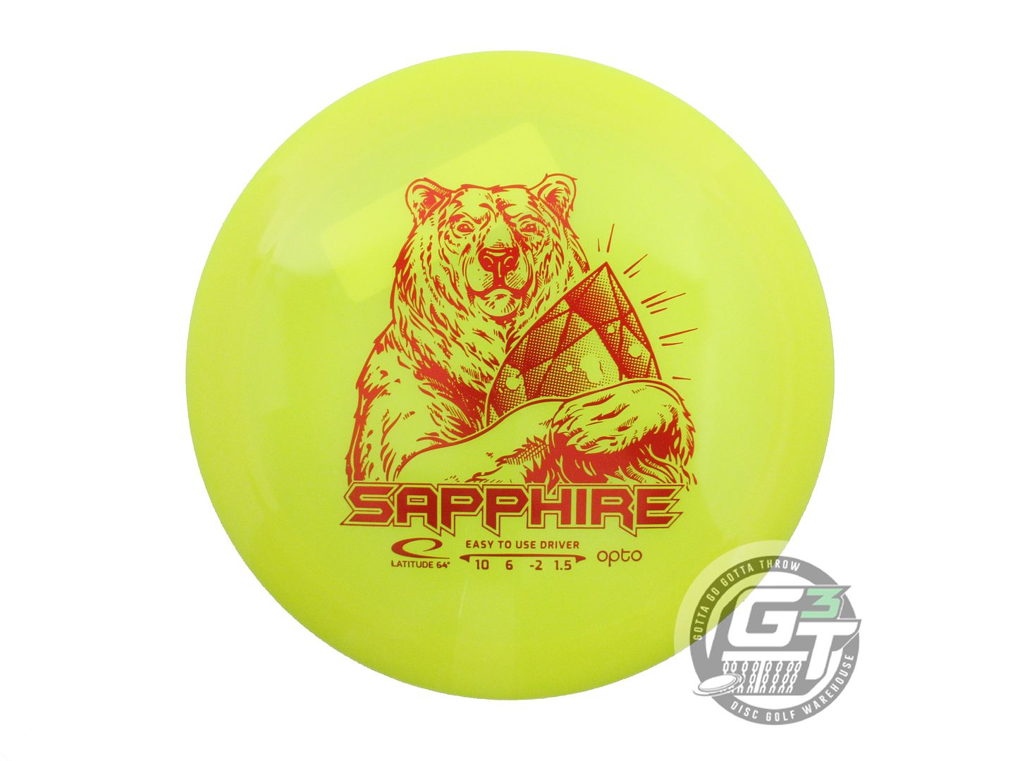 Latitude 64 Opto Line Sapphire Distance Driver Golf Disc (Individually Listed)