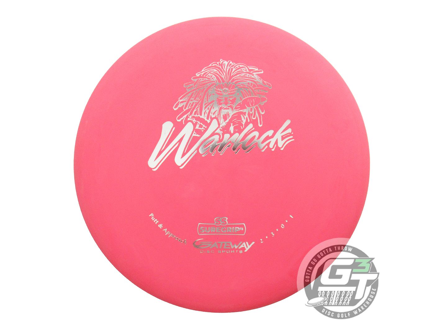 Gateway Sure Grip Super Soft Warlock Putter Golf Disc (Individually Listed)