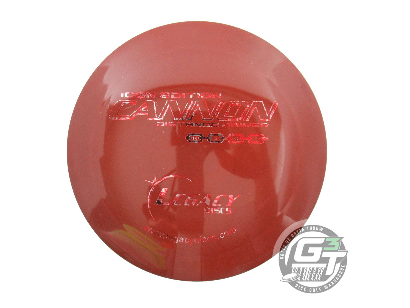 Legacy Icon Edition Cannon Distance Driver Golf Disc (Individually Listed)