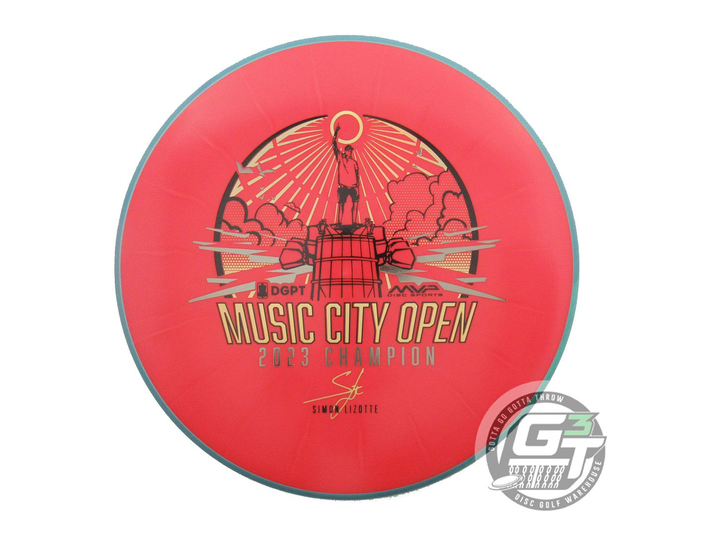 Axiom Limited Edition Simon Lizotte 2023 Music City Open Champion Edition Fission Proxy Putter Golf Disc (Individually Listed)