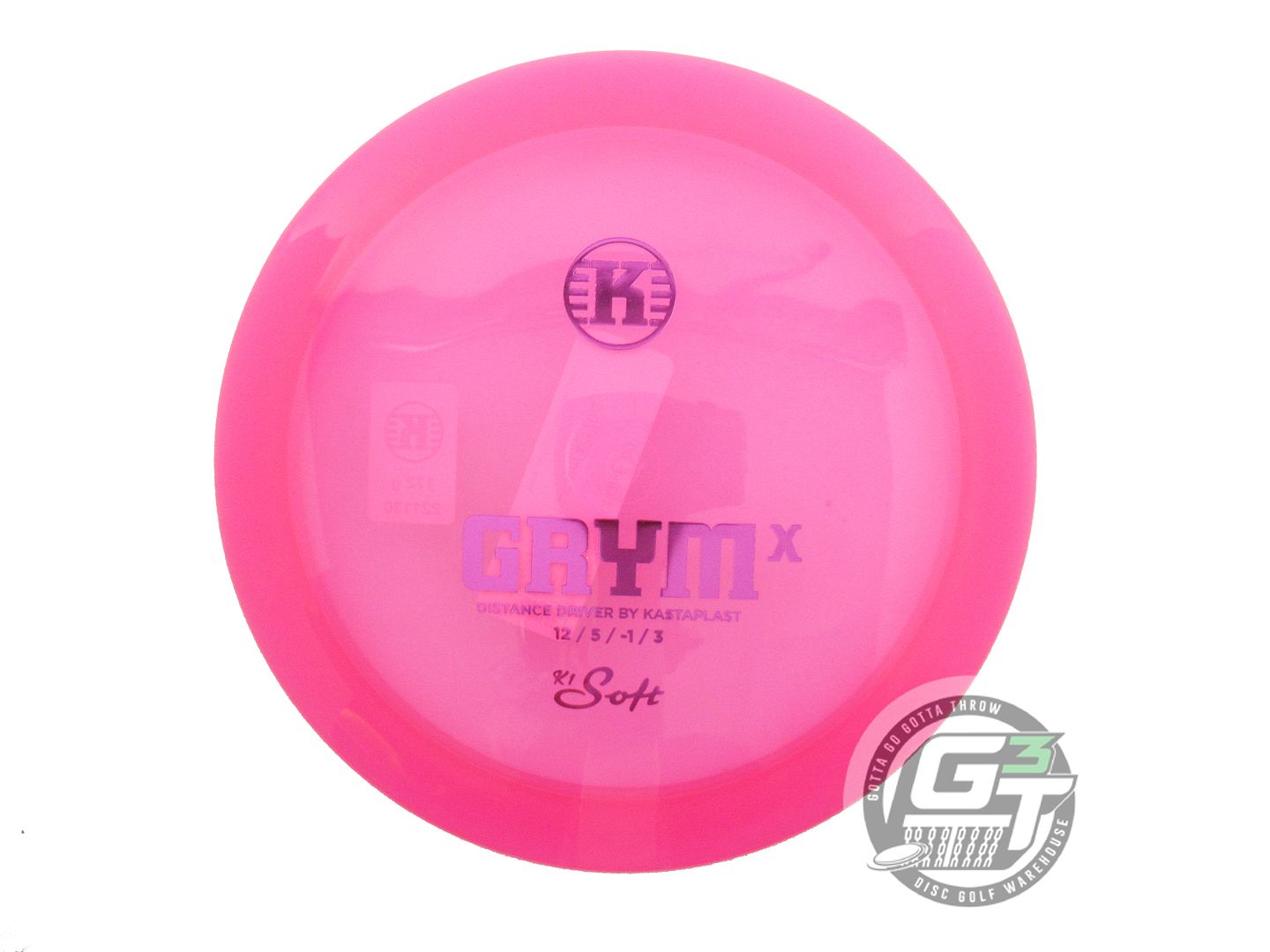 Kastaplast K1 Soft Grym X Distance Driver Golf Disc (Individually Listed)