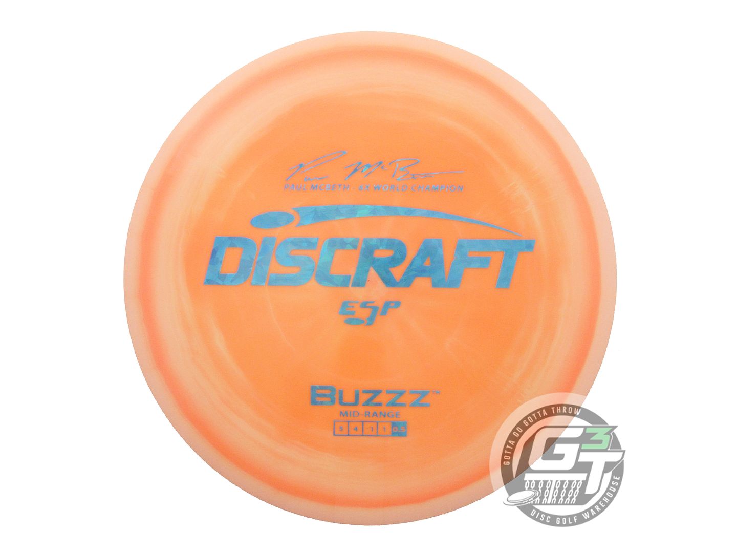 Discraft ESP Buzzz [Paul McBeth 6X] Midrange Golf Disc (Individually Listed)