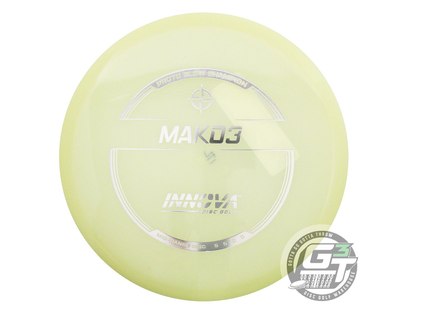 Innova Proto Glow Champion Mako3 Midrange Golf Disc (Individually Listed)