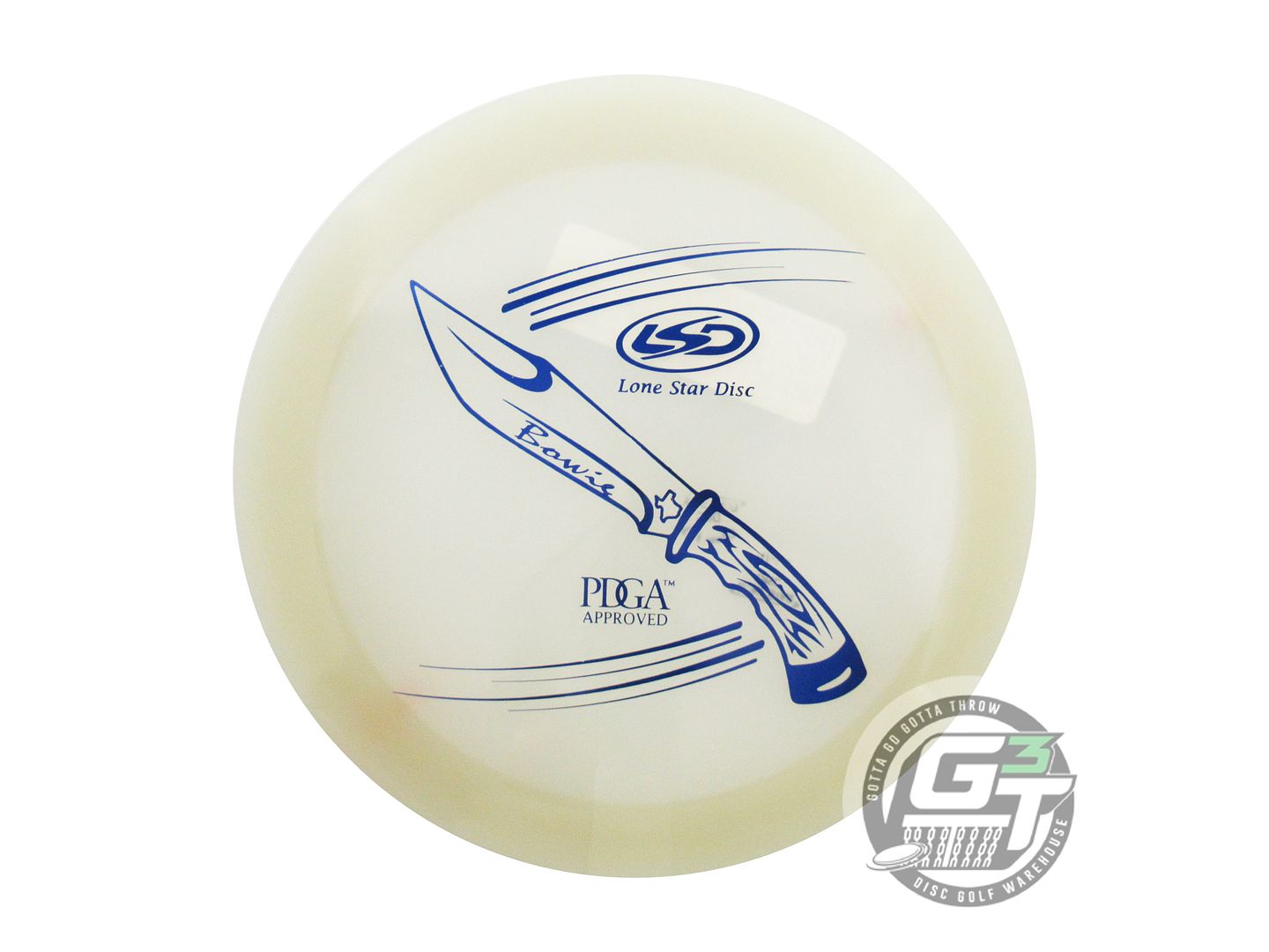 Lone Star Artist Series Glow Alpha Bowie Distance Driver Golf Disc (Individually Listed)