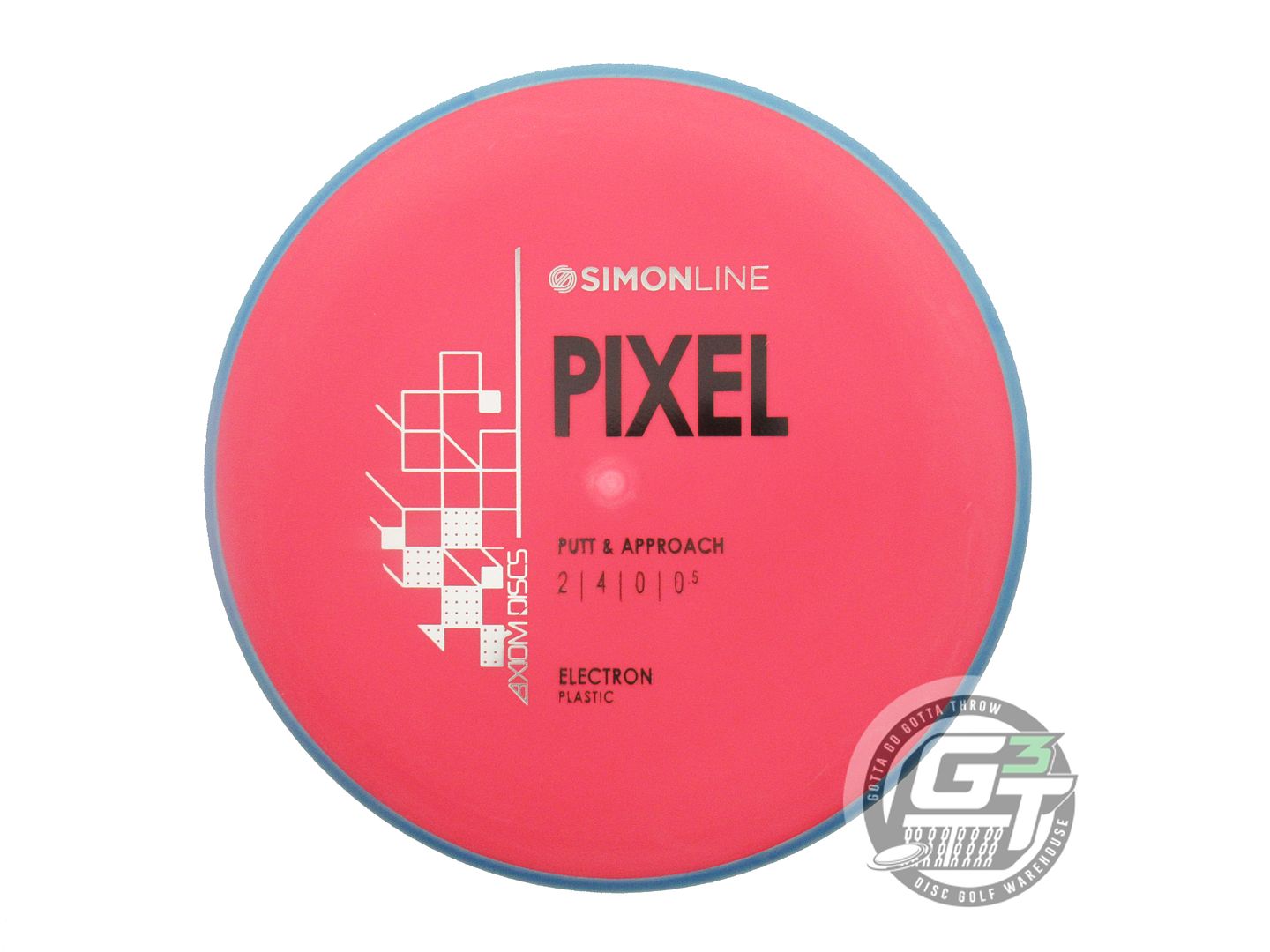 Axiom Simon Lizotte Simon Line Electron Pixel Putter Golf Disc (Individually Listed)