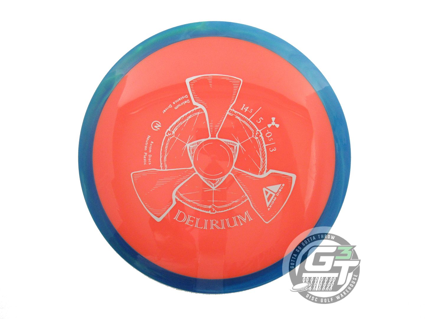 Axiom Neutron Delirium Distance Driver Golf Disc (Individually Listed)