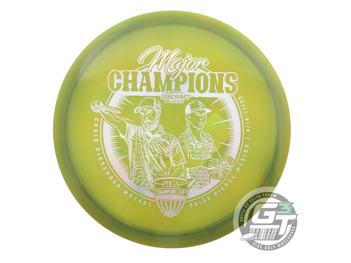 Discraft Limited Edition 2022 PDGA Champions Cup Commemorative Special Blend Buzzz Midrange Golf Disc (Individually Listed)