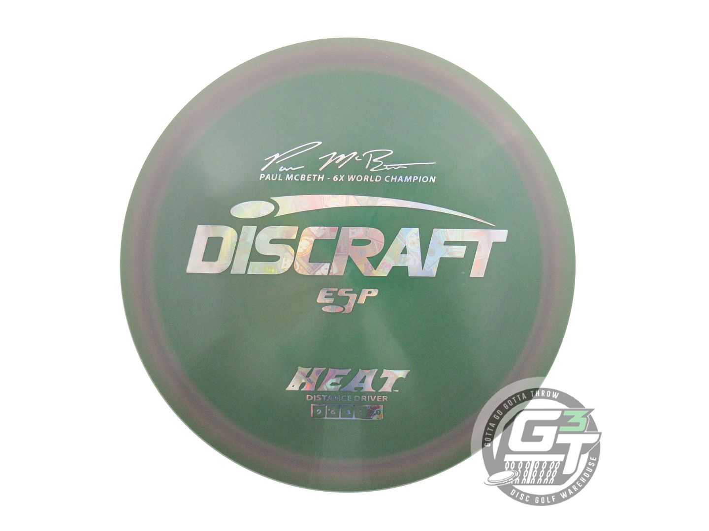 Discraft ESP Heat [Paul McBeth 6X] Distance Driver Golf Disc (Individually Listed)