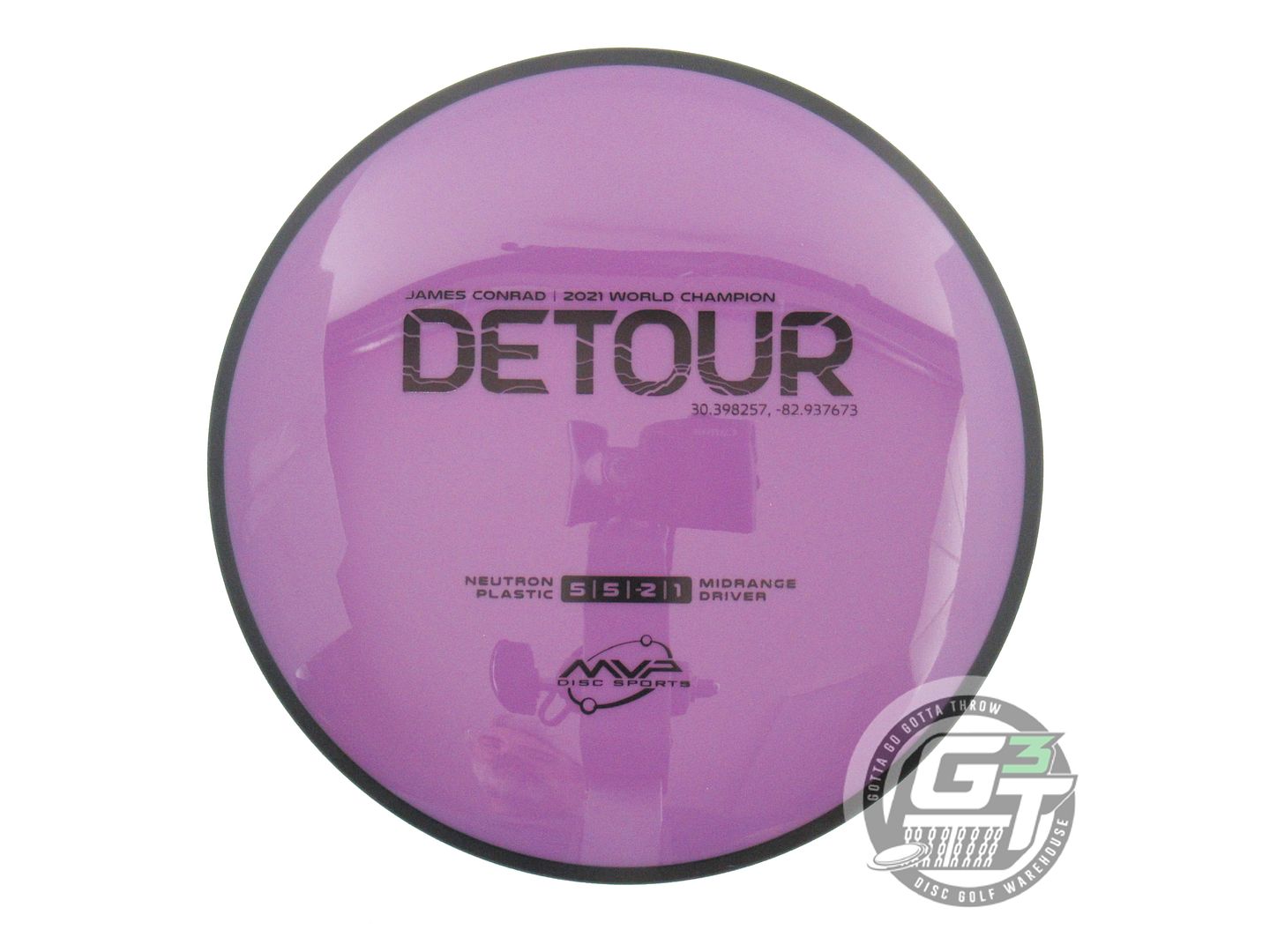 MVP Neutron Detour [James Conrad 1X] Midrange Golf Disc (Individually Listed)