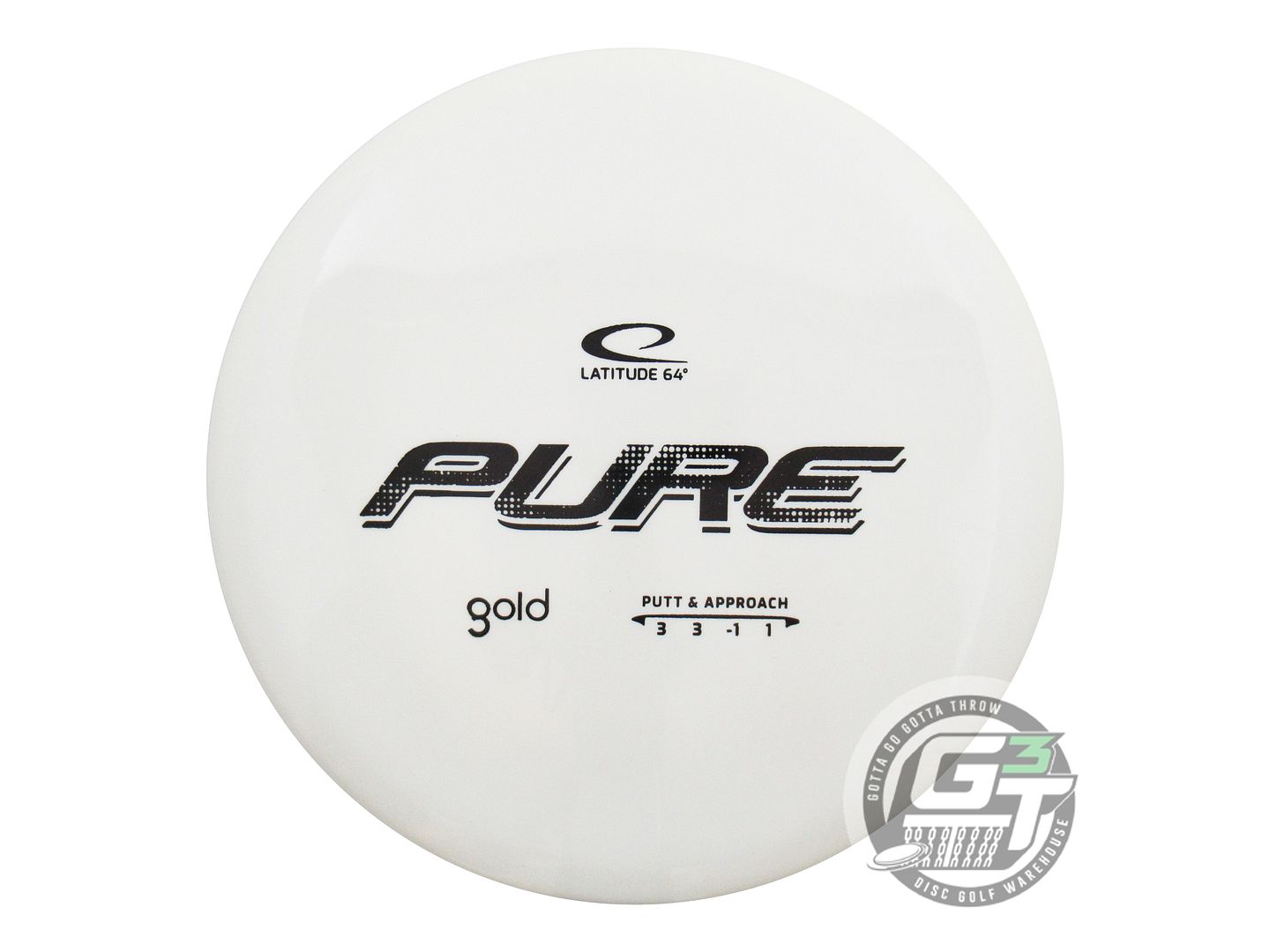 Latitude 64 Gold Line Pure Putter Golf Disc (Individually Listed)