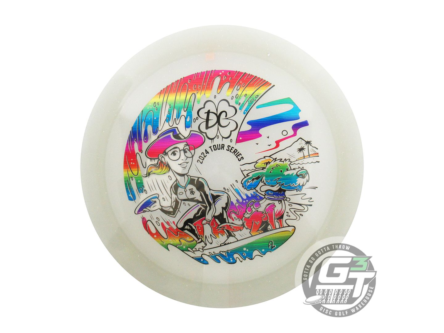 Lone Star Limited Edition 2024 Tour Series Deann Carey Glow Founder's Curl Distance Driver Golf Disc (Individually Listed)