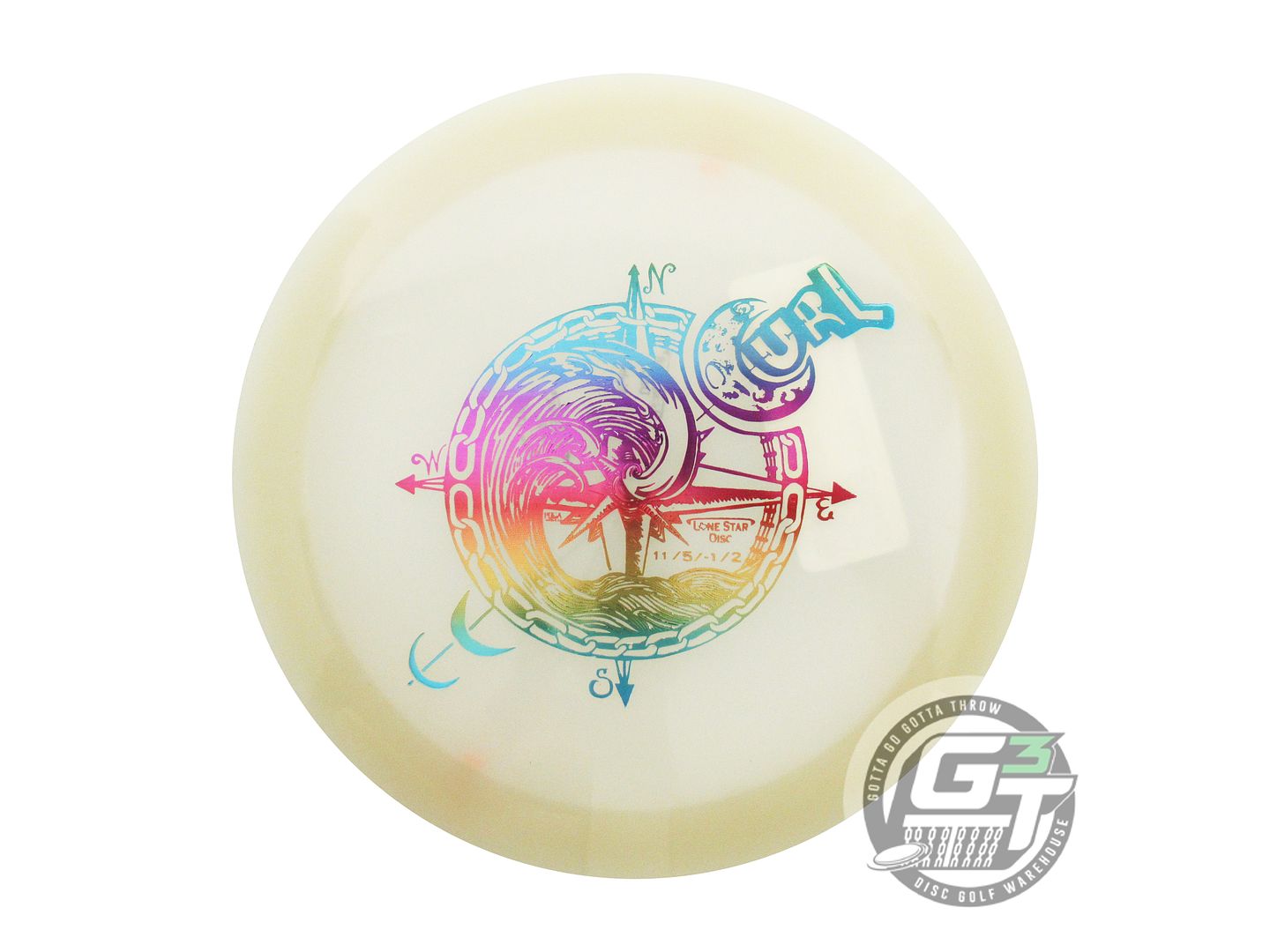 Lone Star Artist Series Glow Alpha Curl Distance Driver Golf Disc (Individually Listed)
