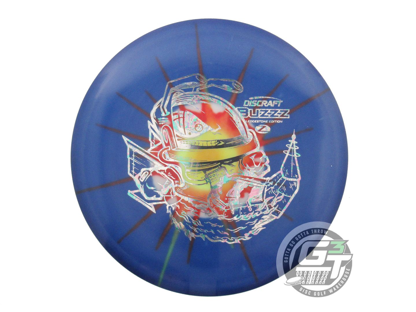 Discraft Limited Edition 2024 Ledgestone Open Fly Dye Glo Elite Z Buzzz Midrange Golf Disc (Individually Listed)