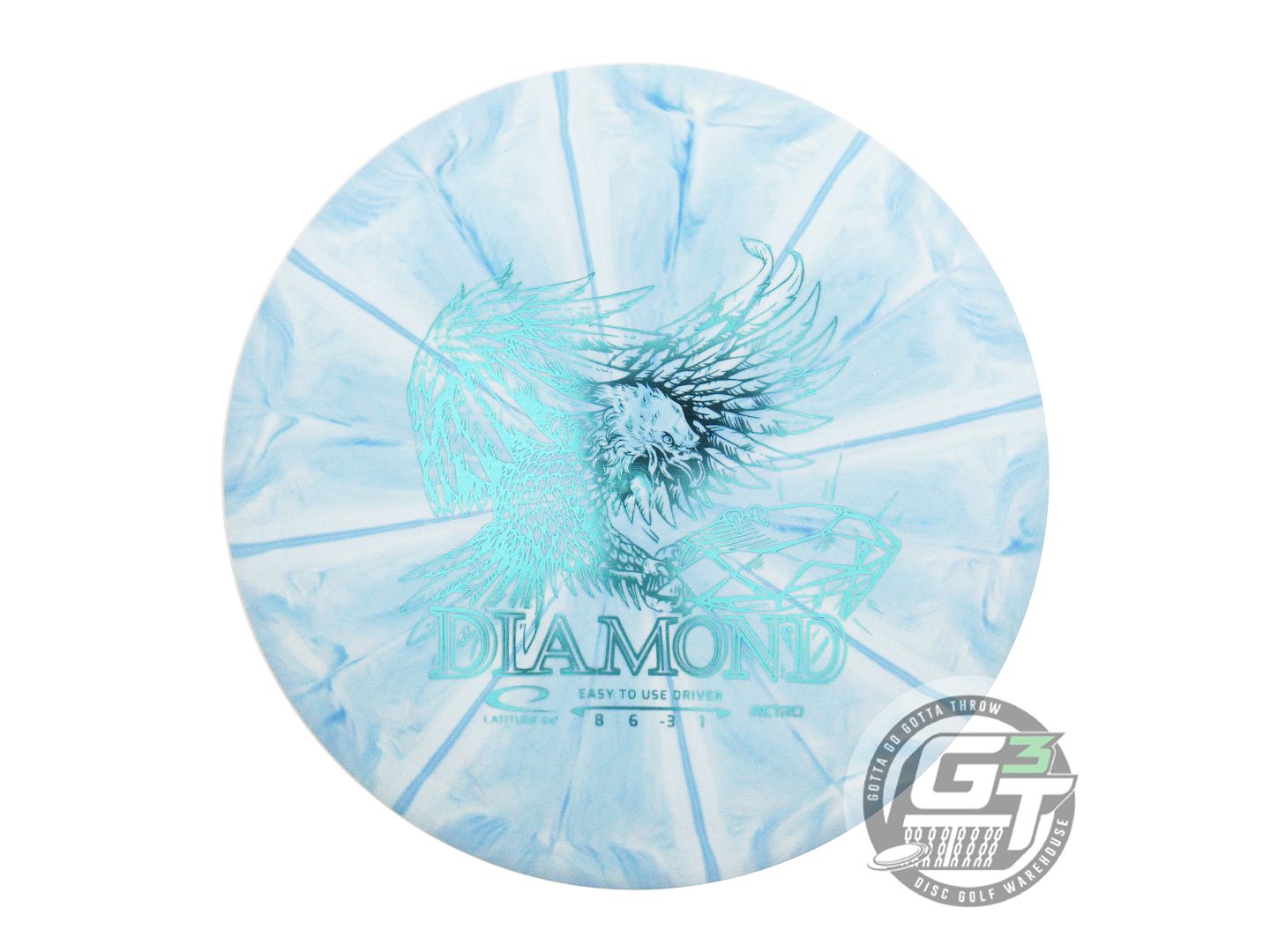 Latitude 64 Retro Burst Diamond Fairway Driver Golf Disc (Individually Listed)