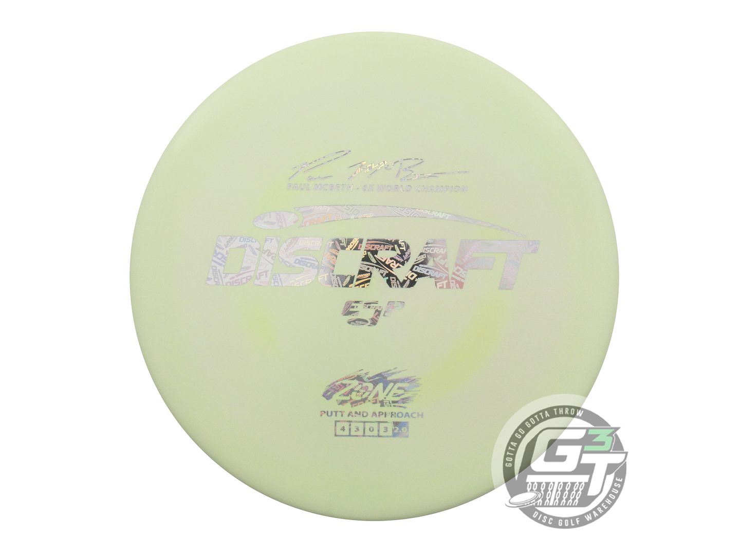 Discraft ESP Zone [Paul McBeth 6X] Putter Golf Disc (Individually Listed)