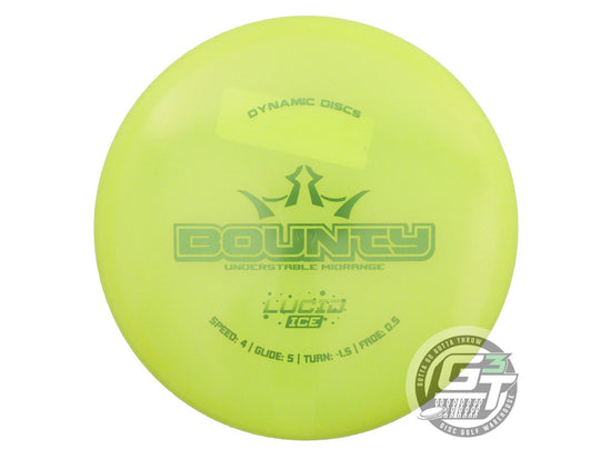 Dynamic Discs Glimmer Lucid Ice Bounty Midrange Golf Disc (Individually Listed)