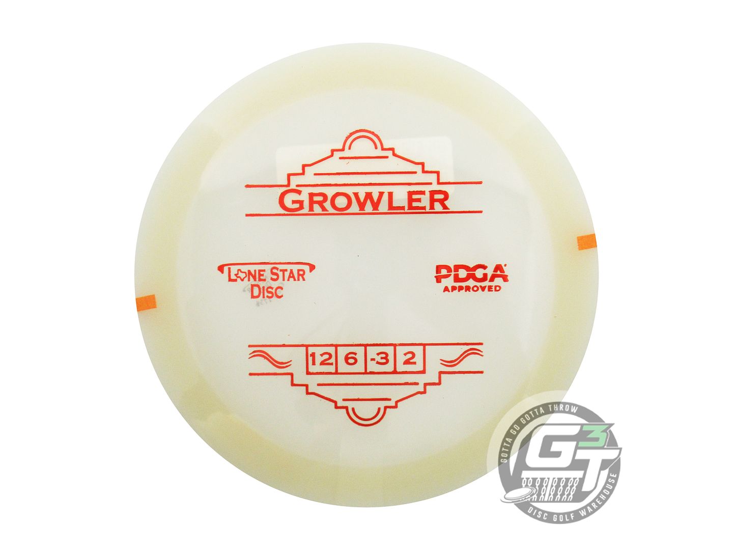 Lone Star Glow Bravo Growler Distance Driver Golf Disc (Individually Listed)