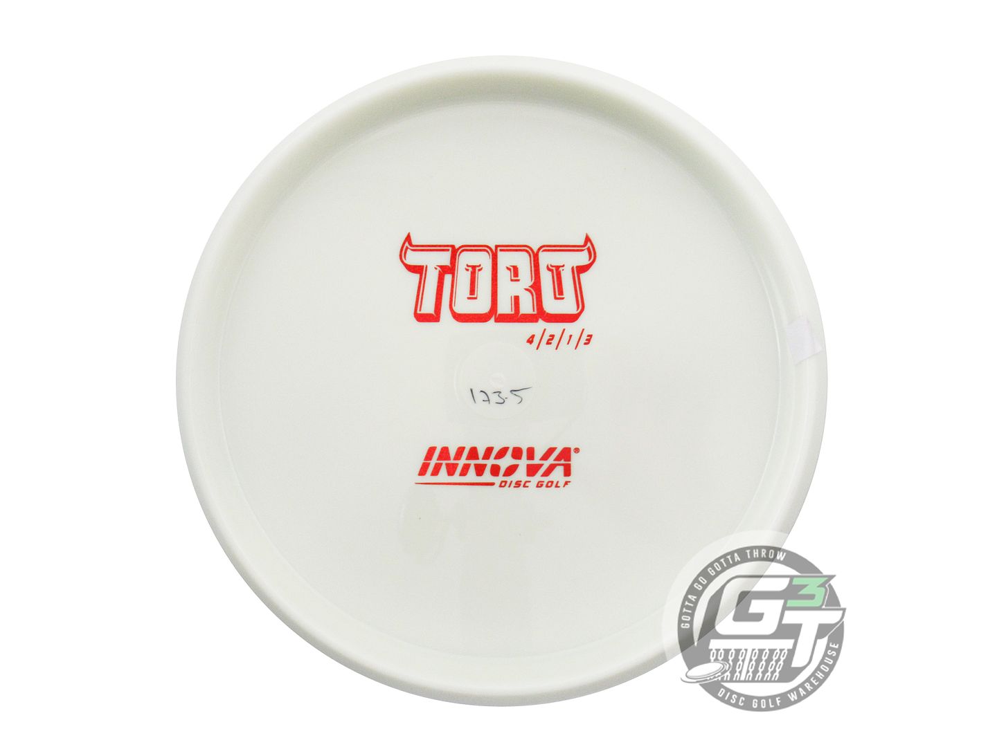 Innova White Bottom Stamp Star Toro Midrange Golf Disc (Individually Listed)