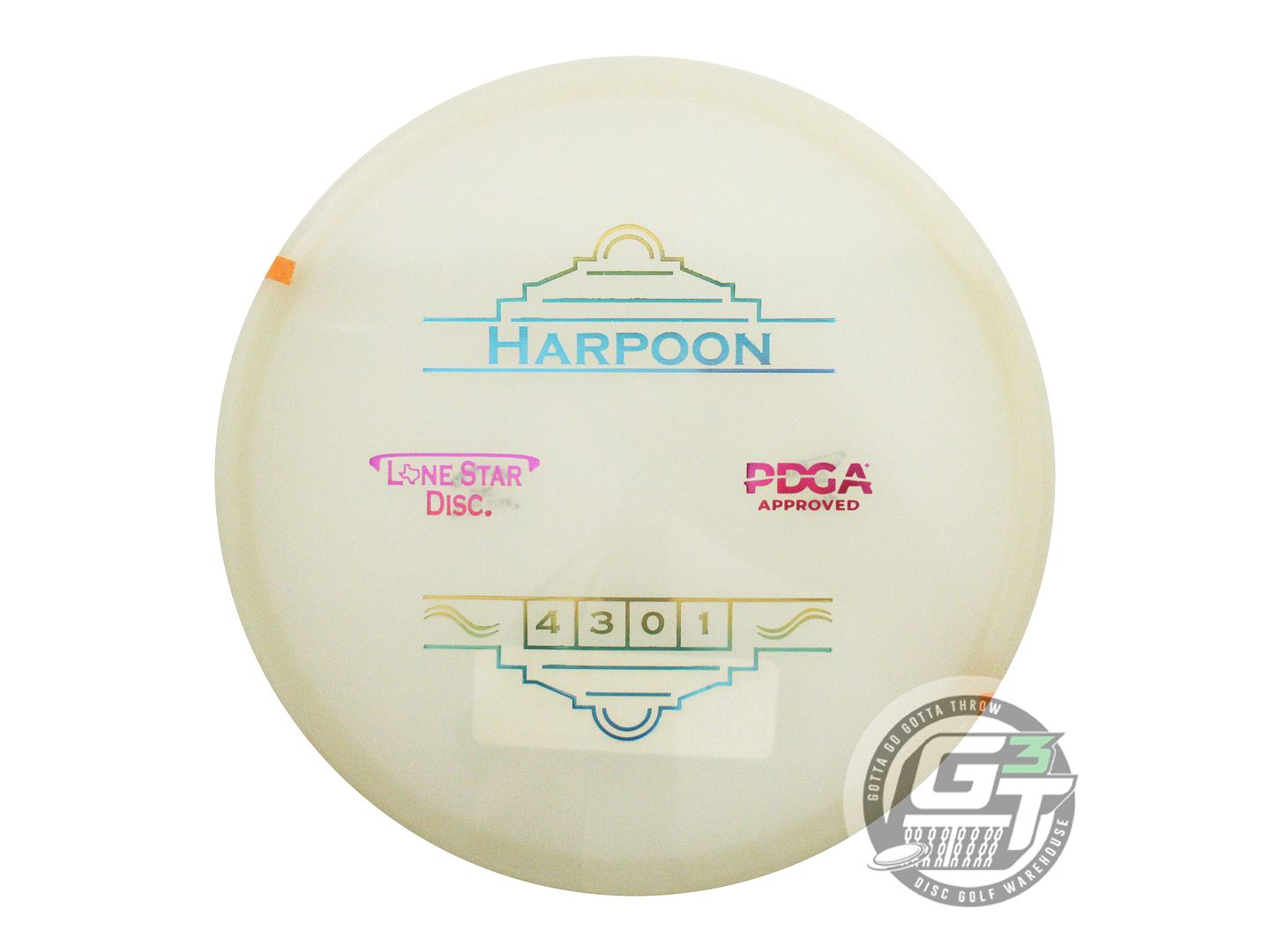 Lone Star Glow Alpha Harpoon Midrange Golf Disc (Individually Listed)