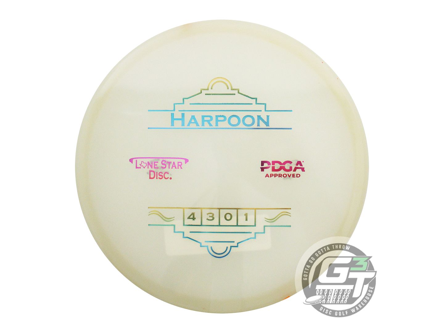 Lone Star Glow Alpha Harpoon Midrange Golf Disc (Individually Listed)