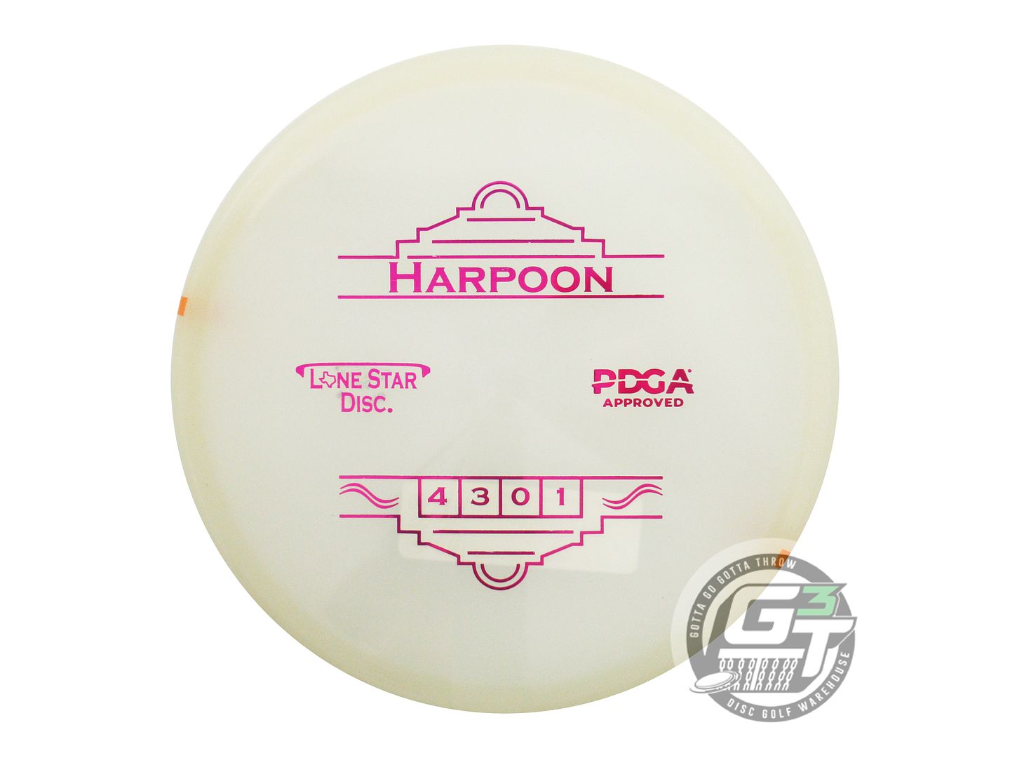 Lone Star Glow Bravo Harpoon Midrange Golf Disc (Individually Listed)