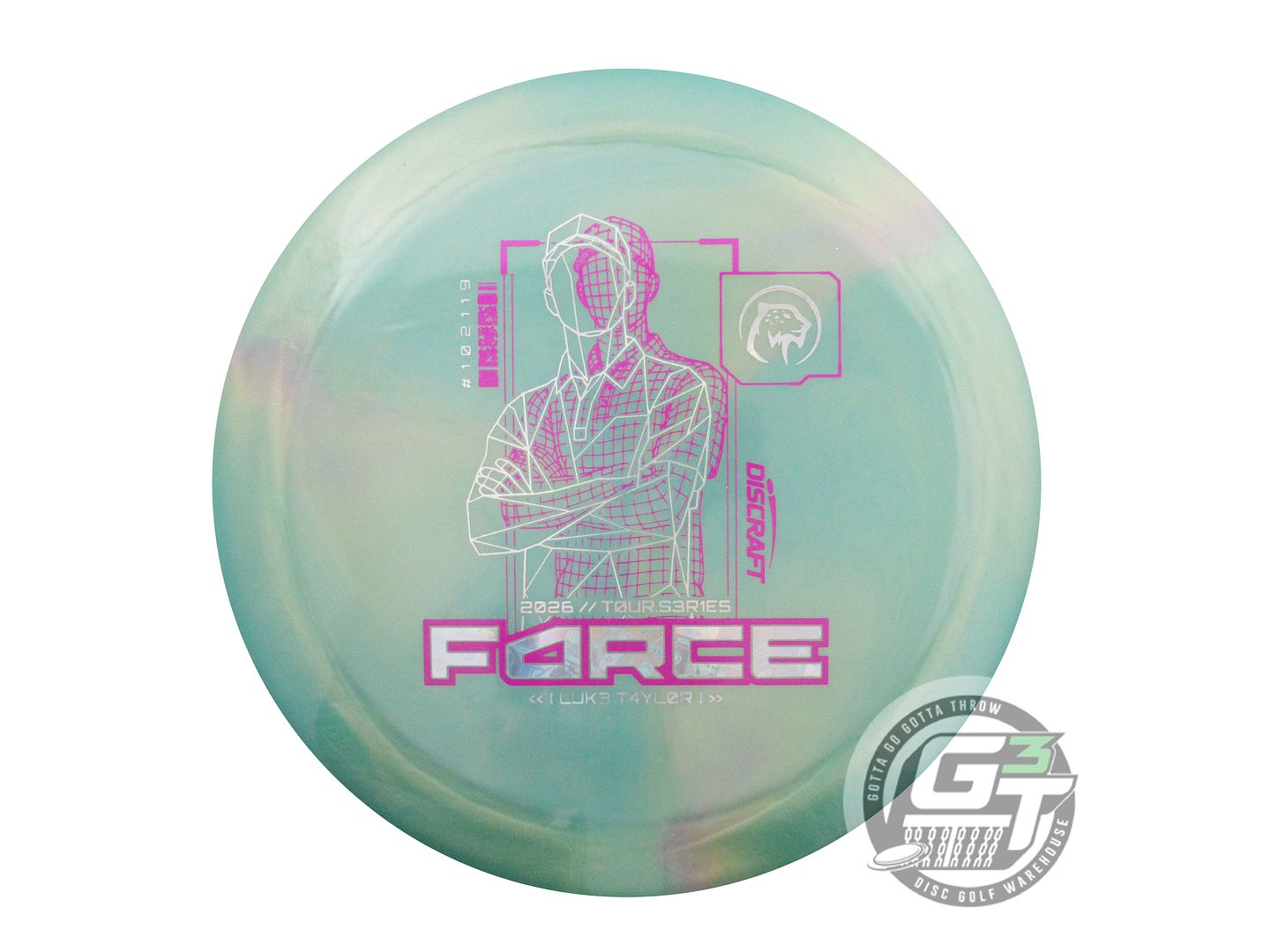 Discraft Limited Edition 2026 Tour Series Luke Taylor V2 Special Blend Force Distance Driver Golf Disc (Individually Listed)
