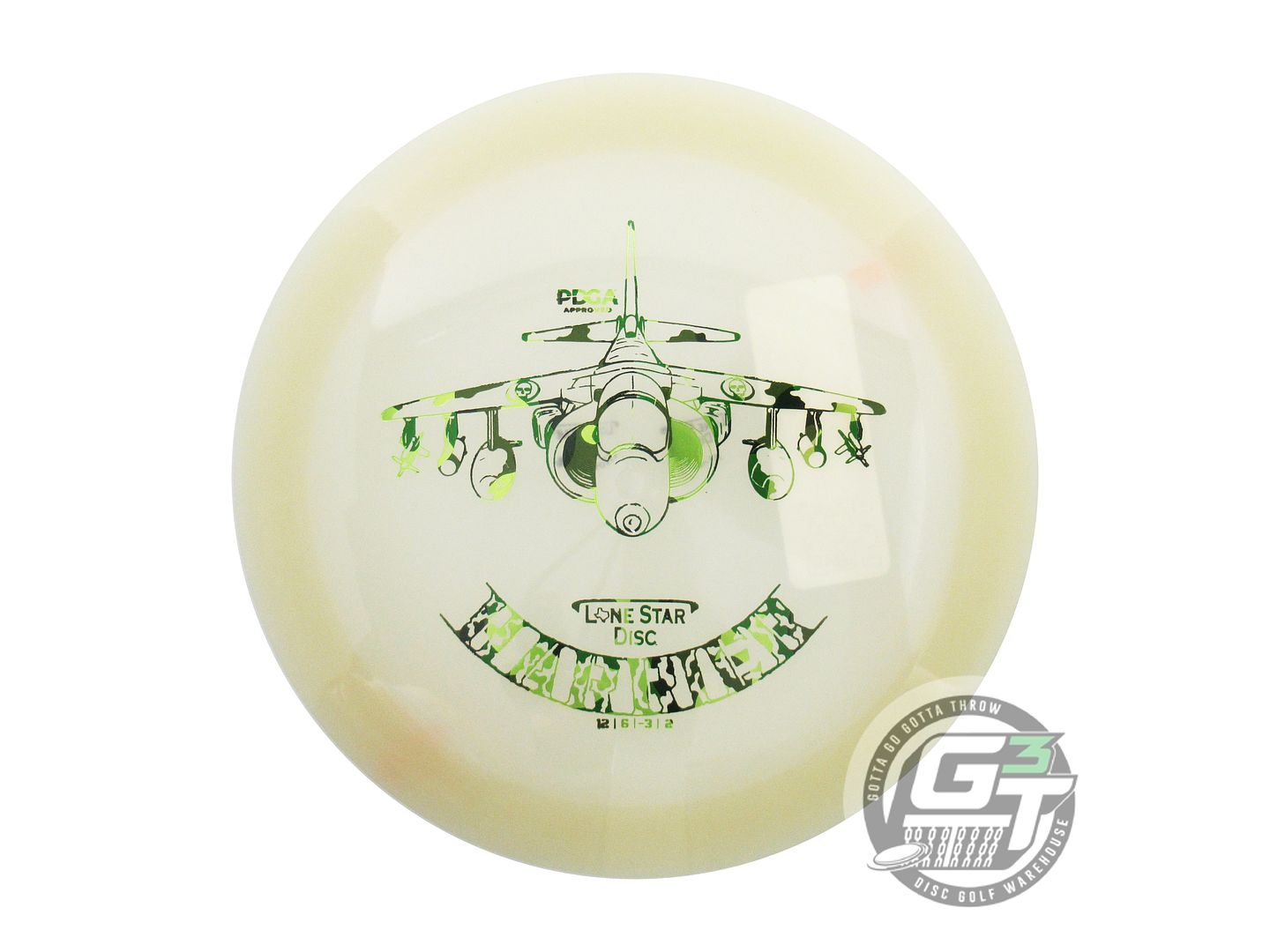 Lone Star Artist Series Glow Alpha Harrier Distance Driver Golf Disc (Individually Listed)
