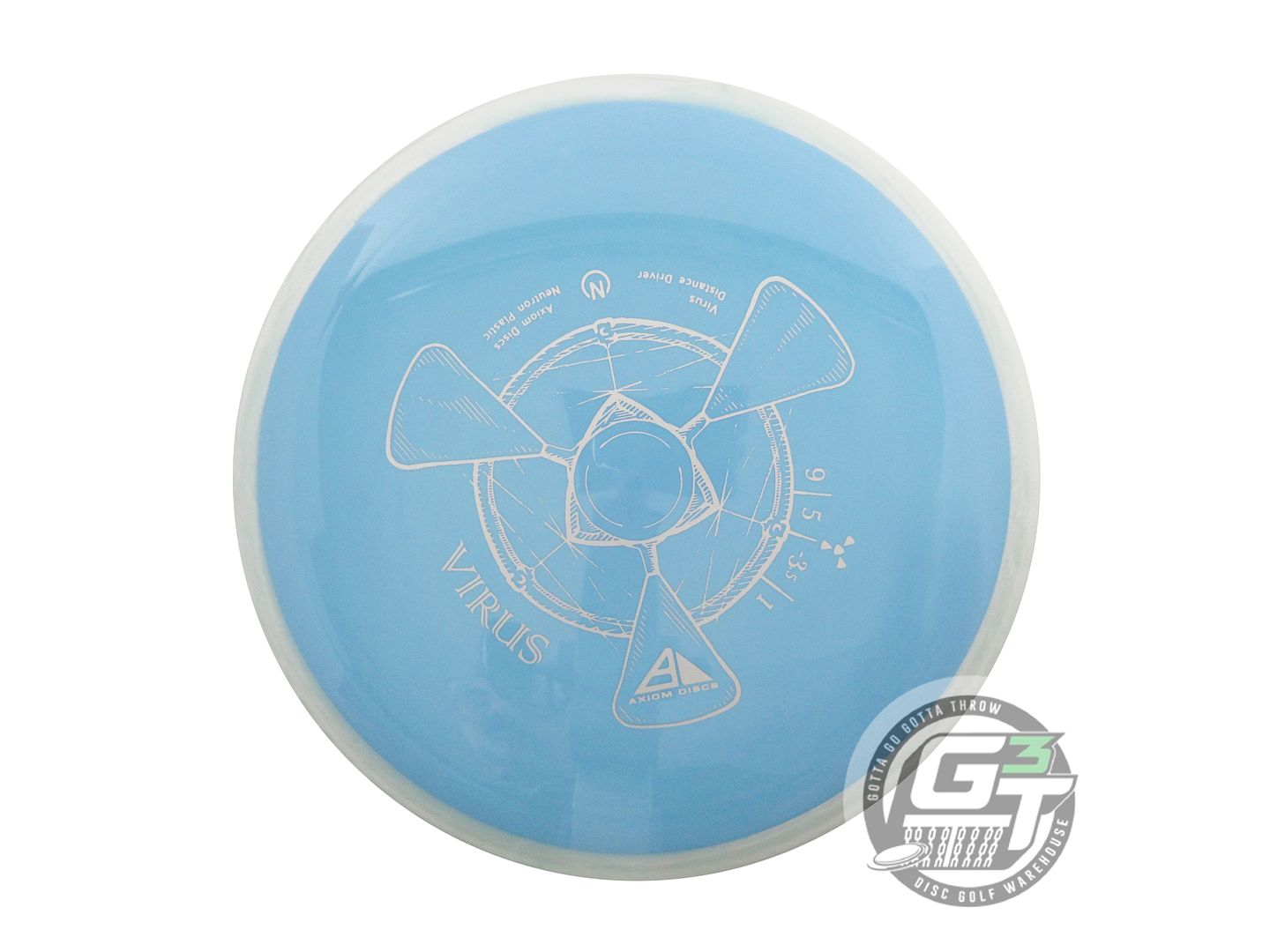 Axiom Neutron Virus Distance Driver Golf Disc (Individually Listed)