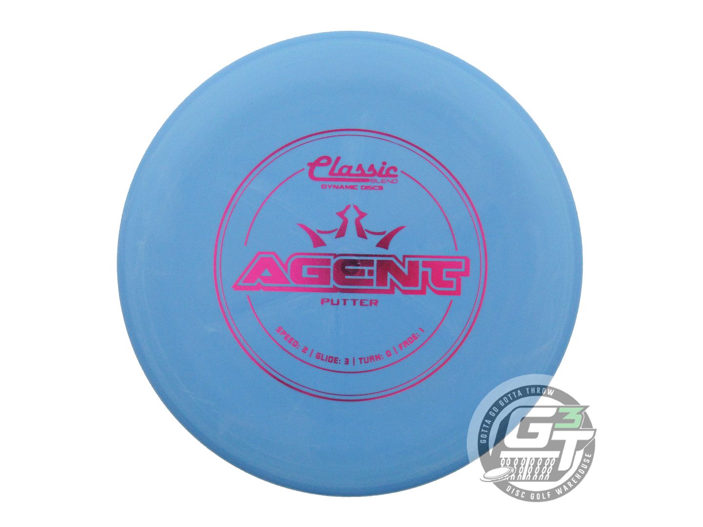 Dynamic Discs Classic Blend Agent Putter Golf Disc (Individually Listed)