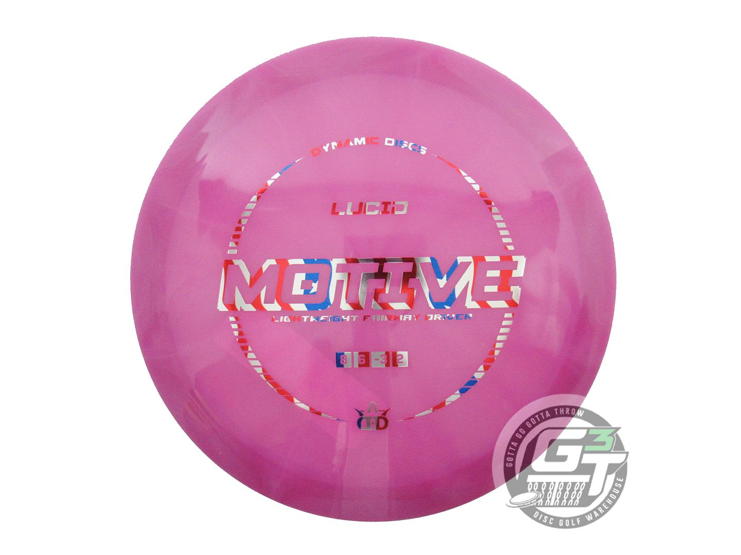 Dynamic Discs Lucid Burst Motive Fairway Driver Golf Disc (Individually Listed)