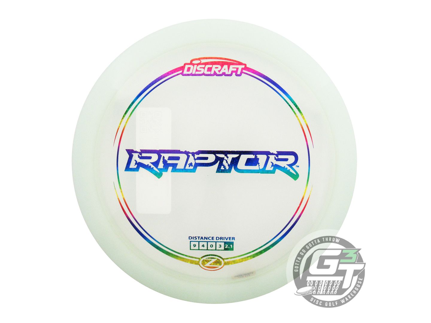 Discraft Elite Z Raptor Distance Driver Golf Disc (Individually Listed)