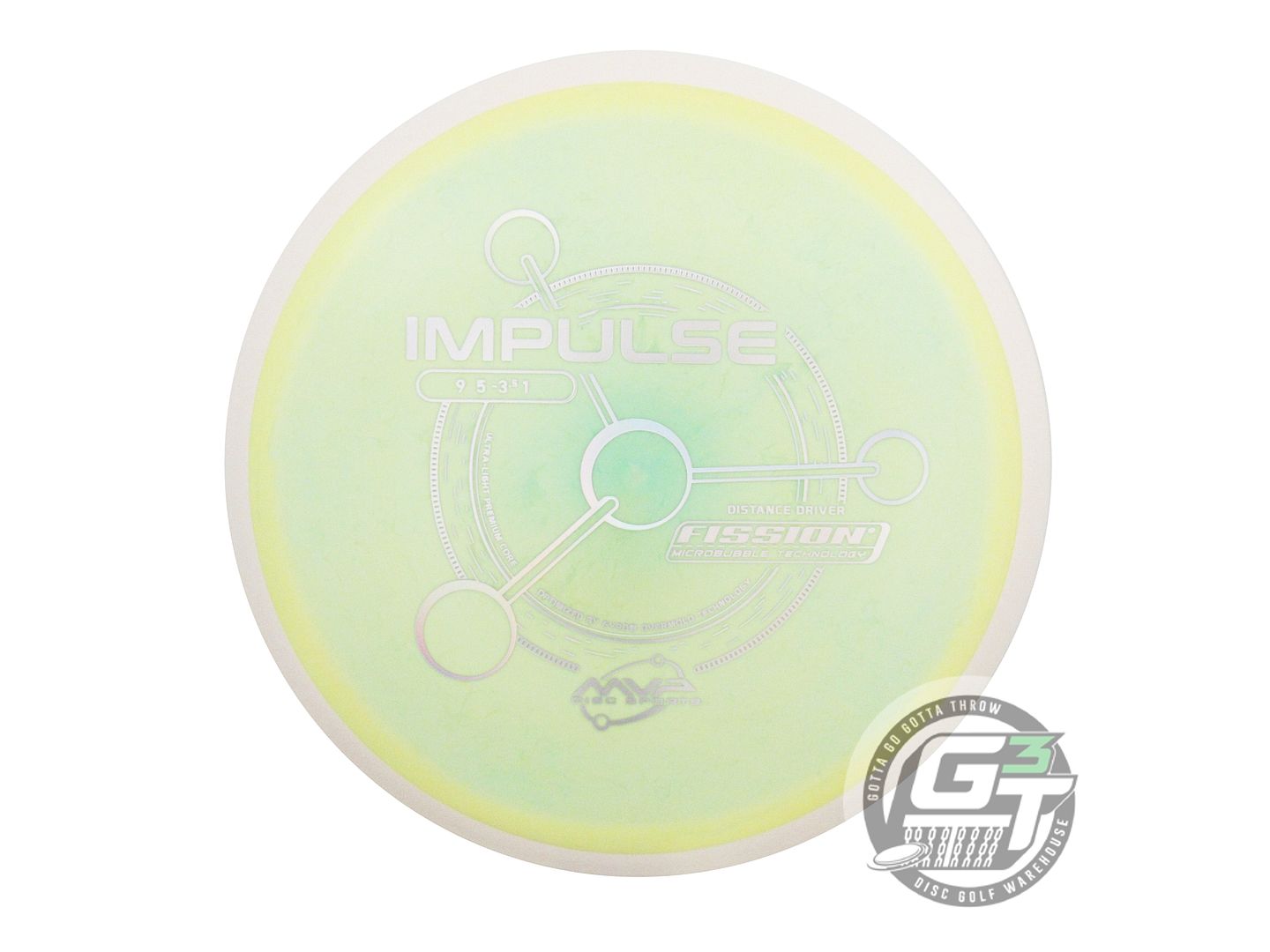 MVP Fission Impulse Distance Driver Golf Disc (Individually Listed)
