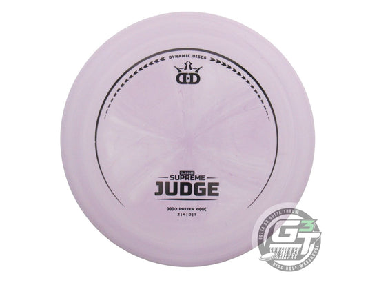 Dynamic Discs Classic Supreme Judge Putter Golf Disc (Individually Listed)