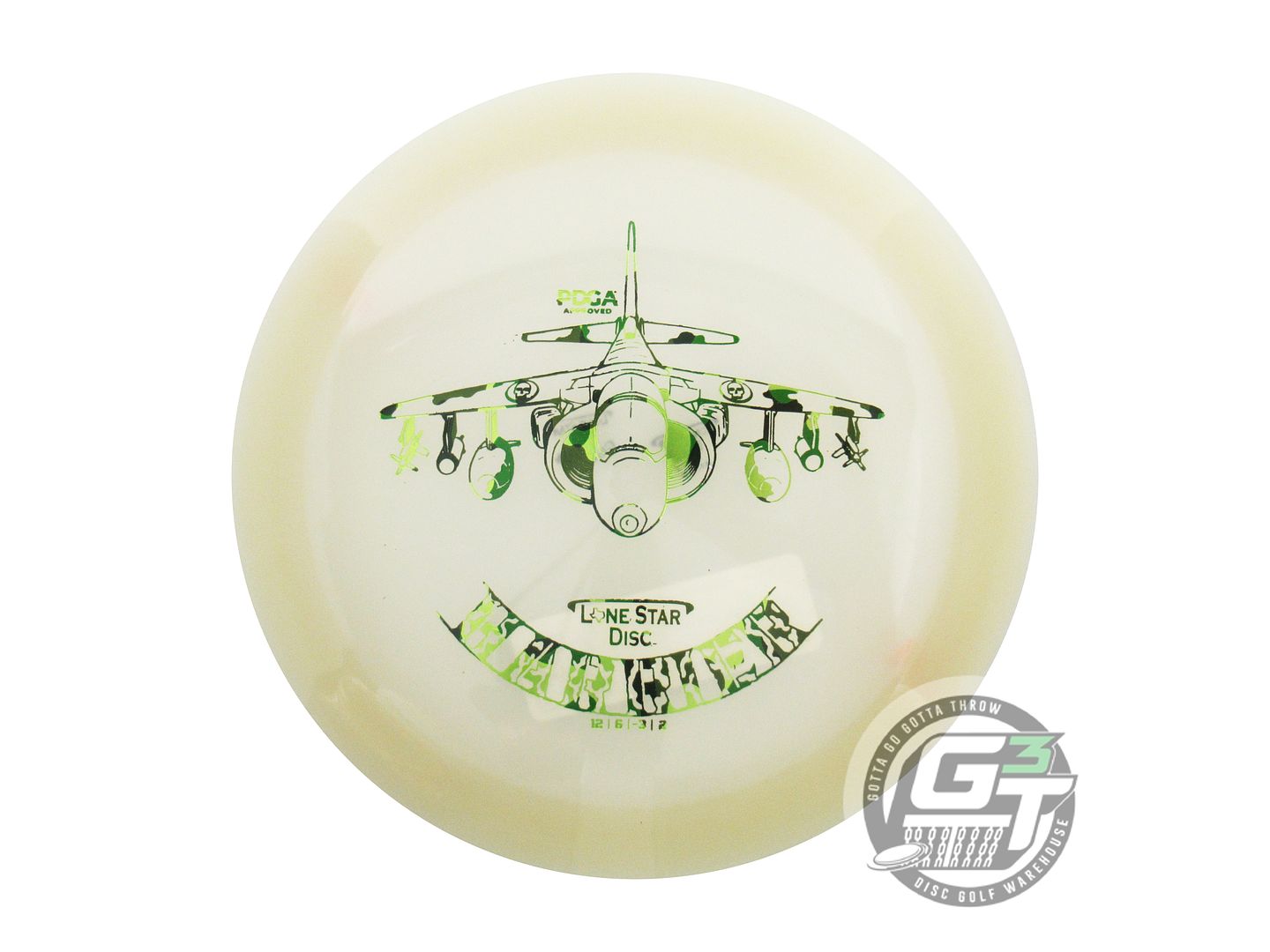 Lone Star Artist Series Glow Alpha Harrier Distance Driver Golf Disc (Individually Listed)