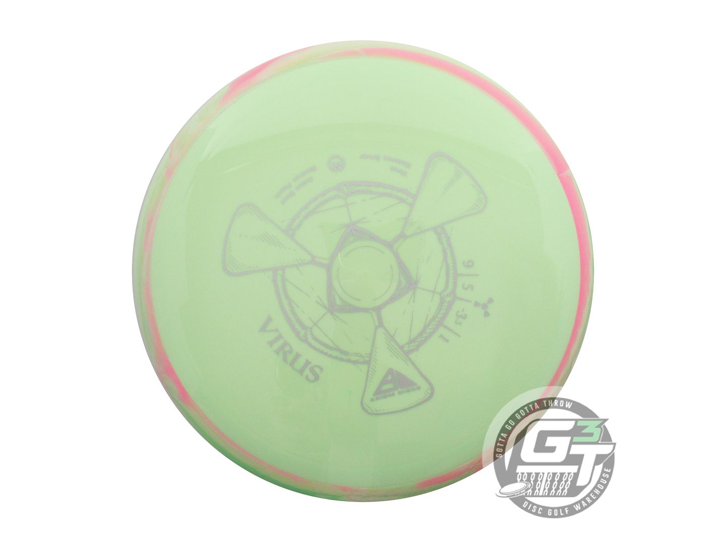 Axiom Neutron Virus Distance Driver Golf Disc (Individually Listed)