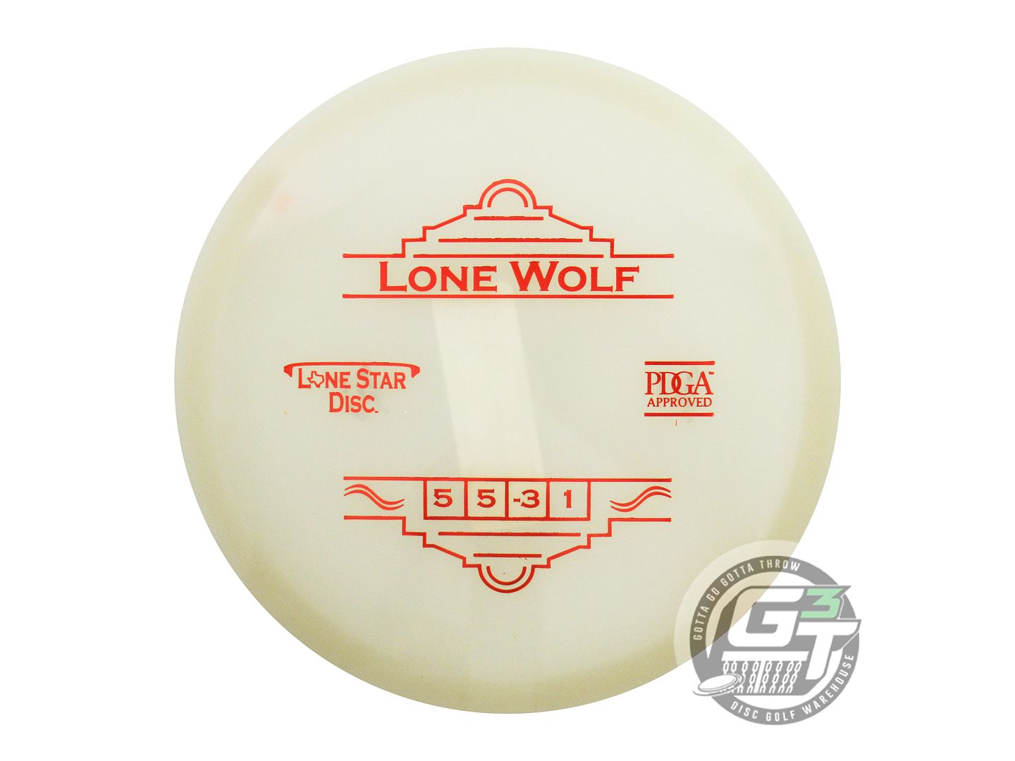 Lone Star Glow Alpha Lone Wolf Midrange Golf Disc (Individually Listed)