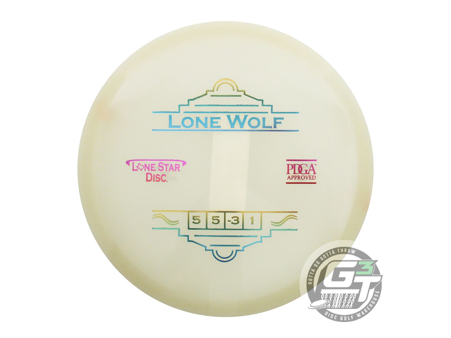 Lone Star Glow Alpha Lone Wolf Midrange Golf Disc (Individually Listed)