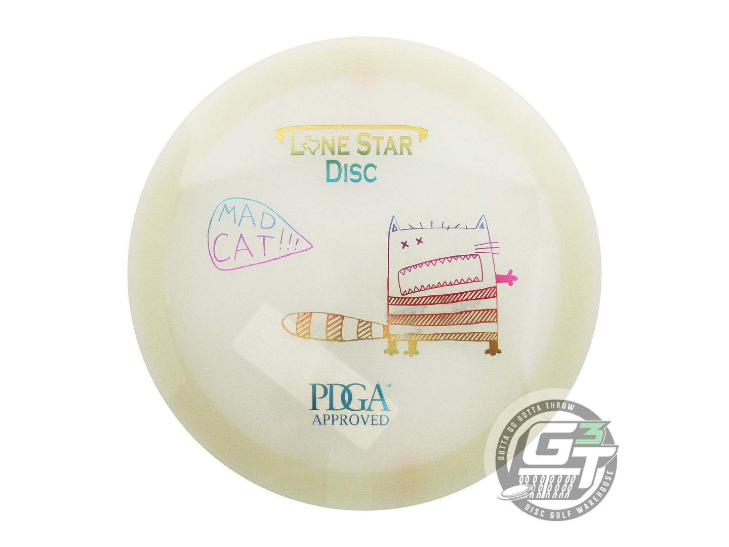 Lone Star Artist Series Glow Alpha Mad Cat Fairway Driver Golf Disc (Individually Listed)