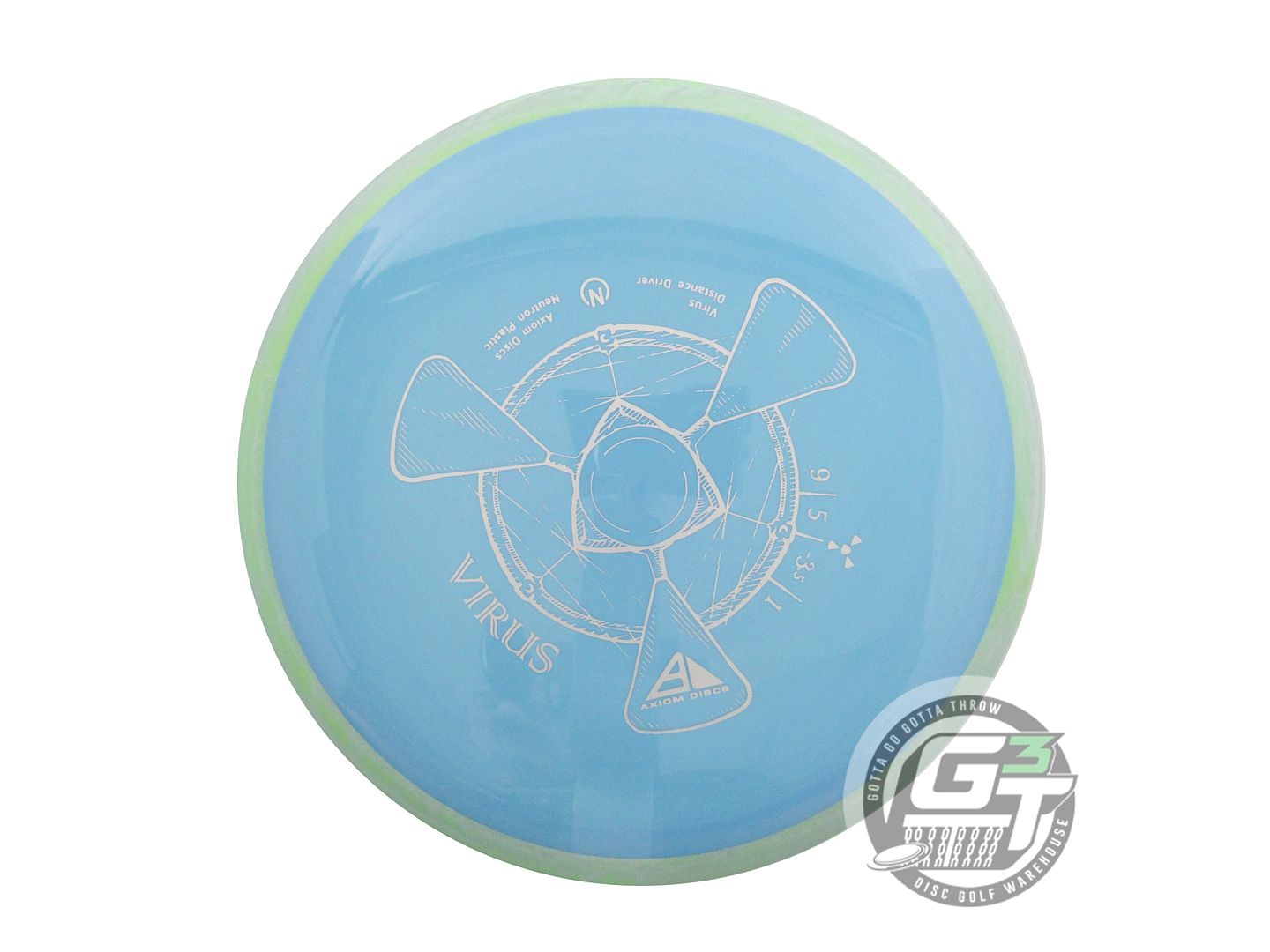 Axiom Neutron Virus Distance Driver Golf Disc (Individually Listed)